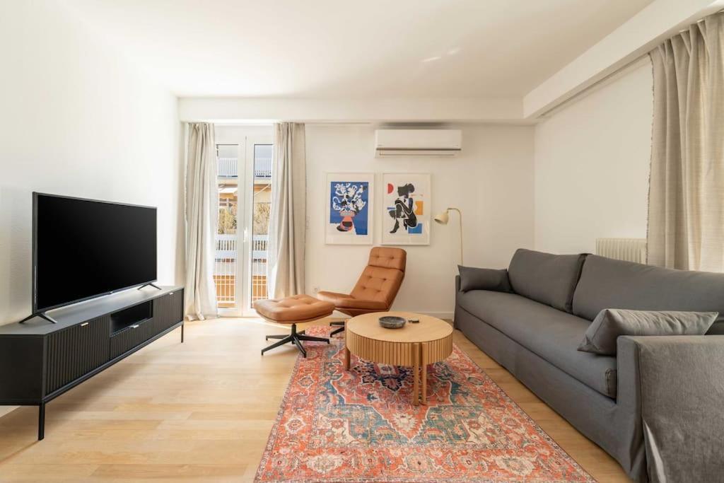 Bright & Airy 2Bd Apt Close To National Garden Афіни Екстер'єр фото